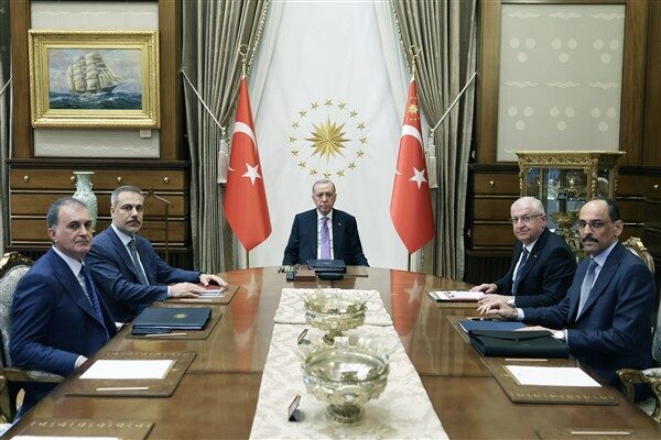 Cumhurbaşkanlığı İletişim Başkanlığı’ndan yapılan açıklamaya göre, Cumhurbaşkanı Erdoğan’ın başkanlığında Cumhurbaşkanlığı