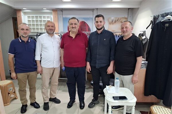 Karal, ziyaretleri kapsamında Rize Valisi İhsan Selim Baydaş, ÇAYKUR Genel