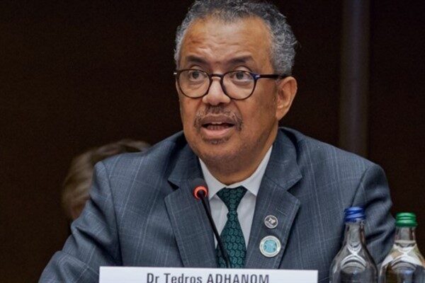 Dünya Sağlık Örgütü (DSÖ) Genel Direktörü Dr. Tedros Adhanom Ghebreyesus,