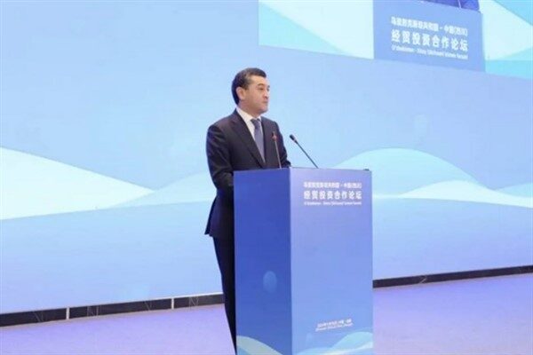 Özbekistan Dışişleri Bakanı Saidov, Azerbaycan Dışişleri Bakanı Jeyhun Bayramov ile