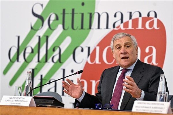 İtalya Başbakan Yardımcısı ve Dışişleri Bakanı Tajani, İran Dışişleri Bakanı