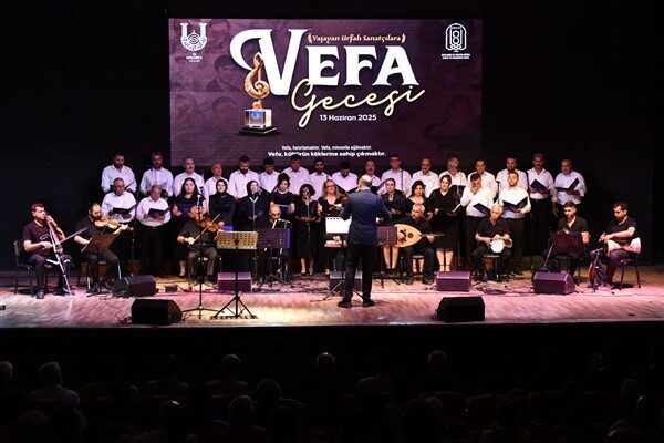 ŞURKAV, “Yaşayan Urfalı Sanatçılara Vefa Gecesi” programıyla ulusal ve uluslar